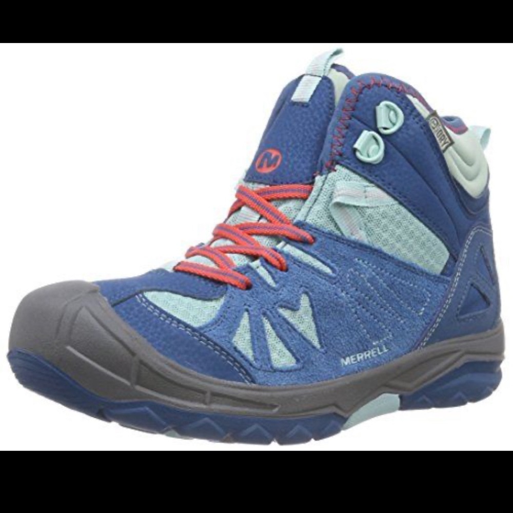 Merrell Capra Kids Unisex Hiking Boot Youth Sz 1